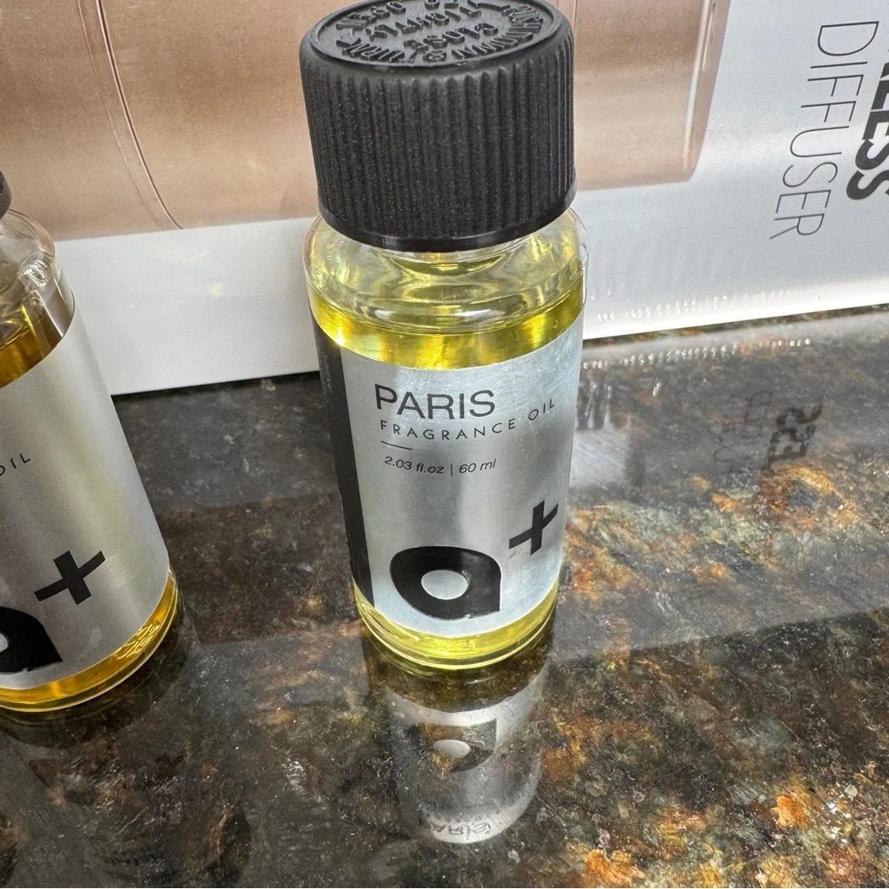 AROMAR Aromar+ Waterless Fragrance Oils Set of 2 - Paris & Miami